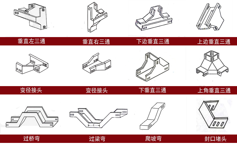弱电镀锌桥架